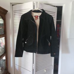 Black Suede Women's Jacket