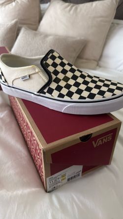 Vans checkered, black and white