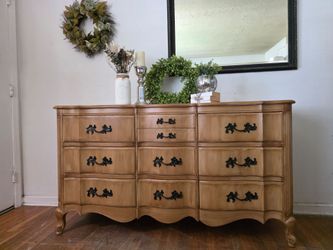 French Provincial Wide Dresser