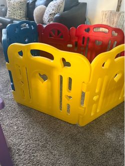Colorful play Yard
