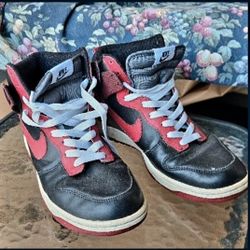 Nike Dunk High North Varsity Mens US Size 8 Red Black SB Bred Jordan 