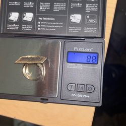 Last supper nugget ring