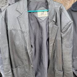 Men's Leather Jacket XXL