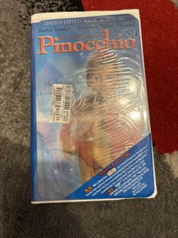 Pinocchio VHS 