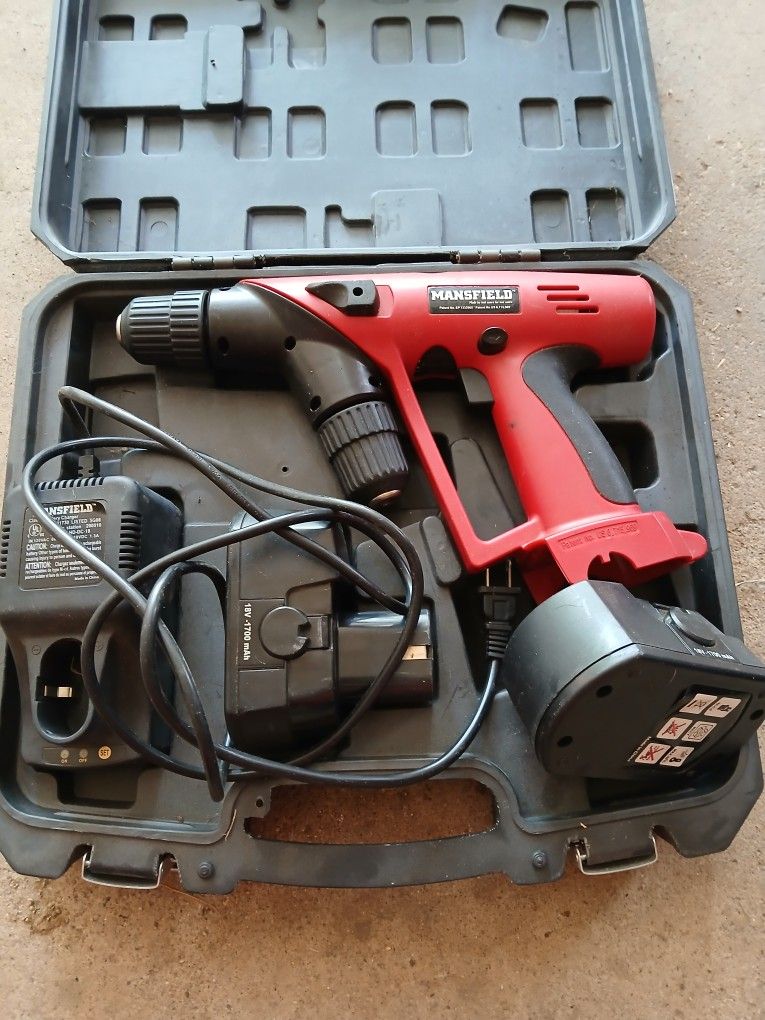 Mansfield 18V Dual Drill
