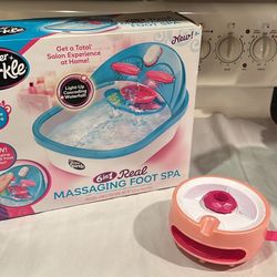 Massaging Foot Spa And Nail Dryer