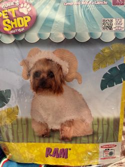Pet outfit Ram size XS