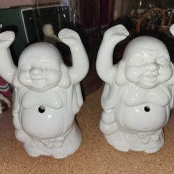 Vintage Dining | Vintage Benihana Tokyo Happy Buddha Tiki Mug | Color: Cream/WhiteÂ