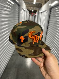 Chrome Heart Camo Fitted Cap