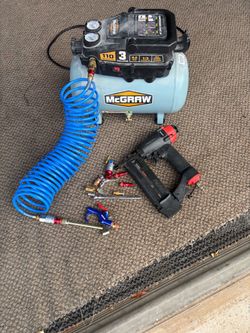 Air compressor and nail gun