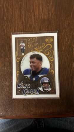Russell Wilson King of Cards NFL Trading Card