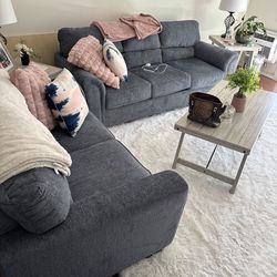 Sofa and love seat