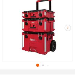 Milwaukee PACKOUT 22 in. Rolling Tool Box New Drill Bag