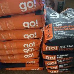 Go! Solutions Dog Food. 12 Lb Bags. Brand New And Sealed! Best Used By Date: Mid-2025.