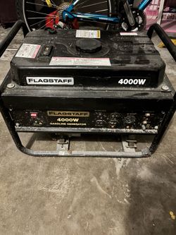 Flagstaff 4000w gasoline generator portable