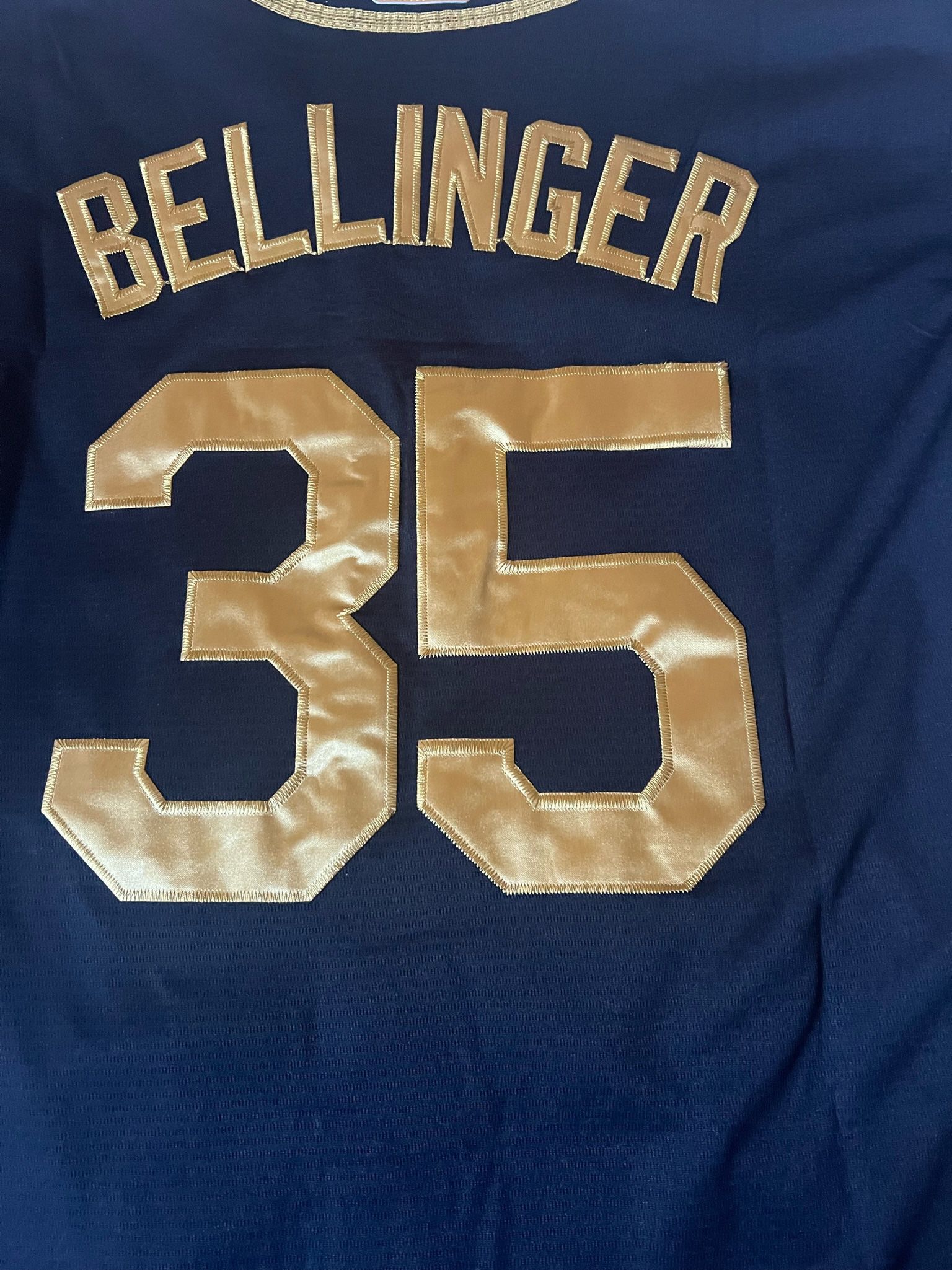 Authentic Men's Cody Bellinger Black Jersey - #35 Baseball Los