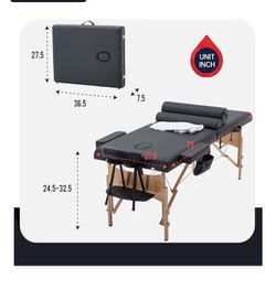 Massage table