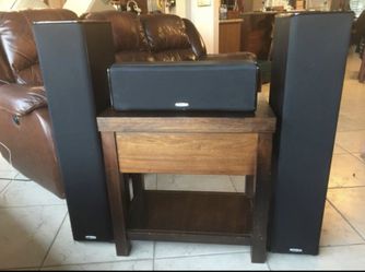 Polk audio 3 speaker set