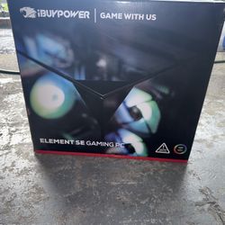 iBUYPOWER - Element SE Gaming Desktop PC - Intel Core i5 14400F, NVIDIA GeForce RTX 5060 8GB, 16GB DDR5 RGB,1TB NVMe - Black