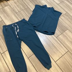 Figs Scrub Set Sz L & XLT