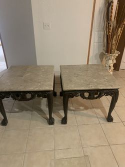 4 Marble Tables 