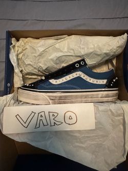 PEARLIZED VANS NAVY BLUE