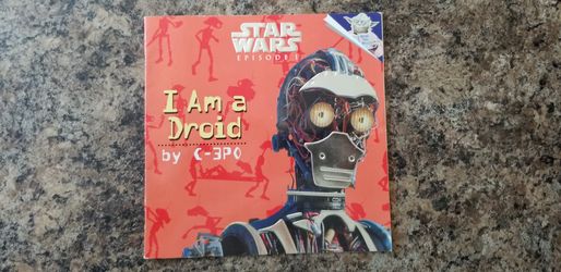 Star Wars: Episode I - I Am a Droid (Paperback, 1999) Stickers Included!