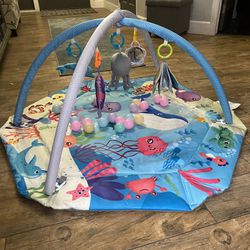 New- TFDER 8 In1 Tummy Time Mat And Activity Gym