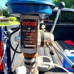 Ryobi, drill press.
