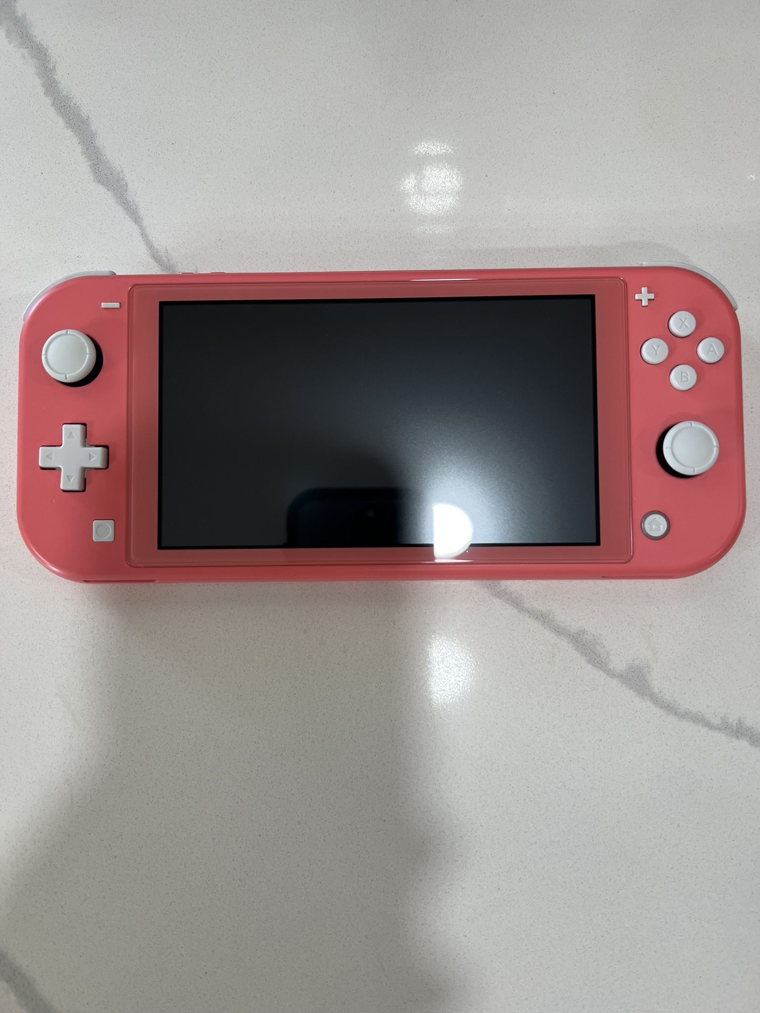 Nintendo Switch Lite Pink Handheld Console with Charger