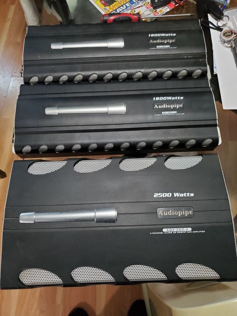 Audiopipe amplifiers