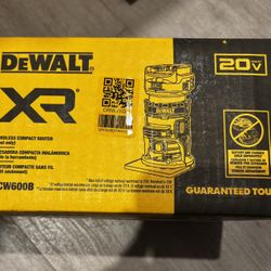 DEWALT XR 1/4-in Variable Speed Brushless Fixed Cordless Router