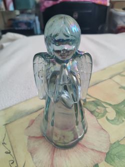 Praying Angel Carnival figurine