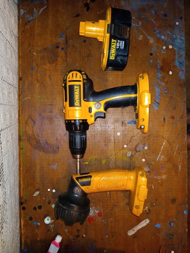 DeWalt 18V Cordless Drill/Sawsall Set