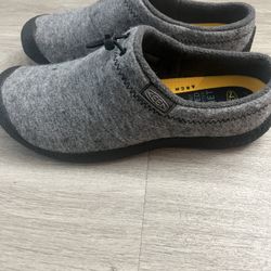 Men's keen Howser III Casual Slides - Grey Felt/Black