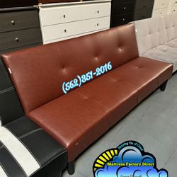 Leather Futon Bed 