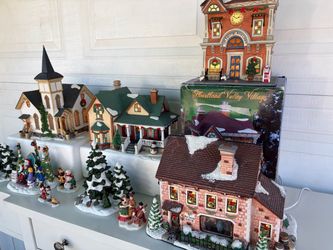 Lighted village