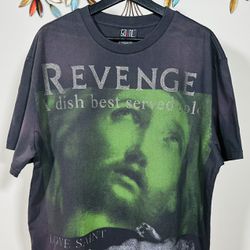 SAINT MICHAEL SPECIAL EDITION “REVENGE” T-SHIRT SS24, Visit Our Profile For More Items Available…