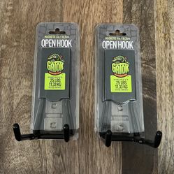 Gator Magnetic Hooks - 25lb hold each - set of 2 - NEW