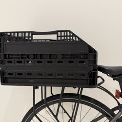 CyclingDeal Foldable Rear Bike Basket