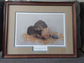 Brett Longley framed art