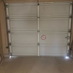 8X 7 Garage Door Used Available Tomorrow For Pick Up $100