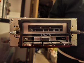 1(contact info removed) Chevrolet GM OEM Corvette Camaro Nova Chevelle quadraphonic quad four 8-track stereo