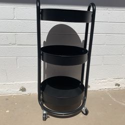 3 Tier Utility Rolling Cart 