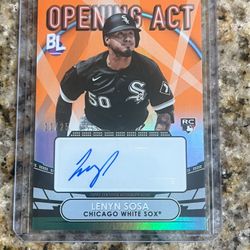 Lenyn Sosa Autograph 11/25
