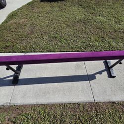 Milliard 8ft Gymnastic Adjustable Balance Beam