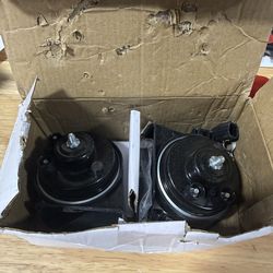 12V 125db Pair Loud Twin Tone Snail Horn For Honda Accord CR-V Civic Stream HRV