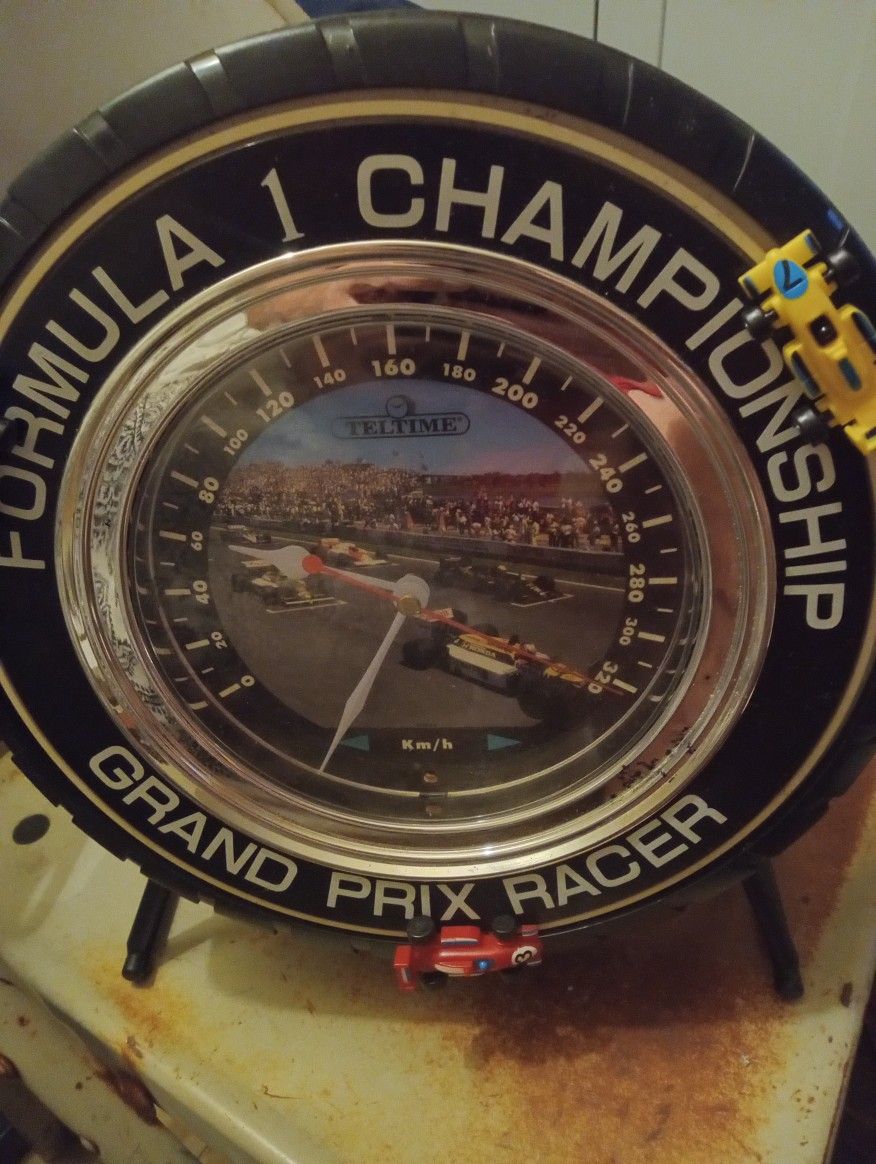 Race Car Clock