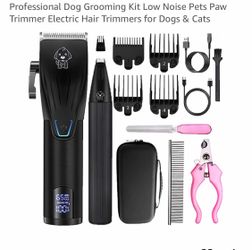 Pet electrical grooming kit, new