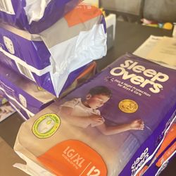 LG/XL Diapers Free